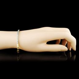 14K Gold 0.96ctw Diamond Bracelet