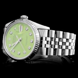 Rolex Stainless Steel DateJust 36MM Wristwatch