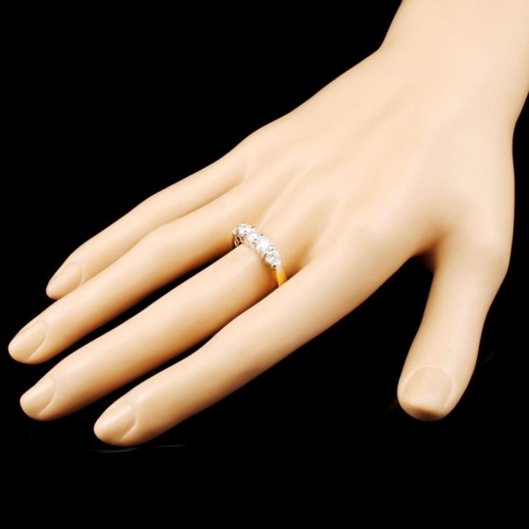 14K Gold 1.00ctw Diamond Ring