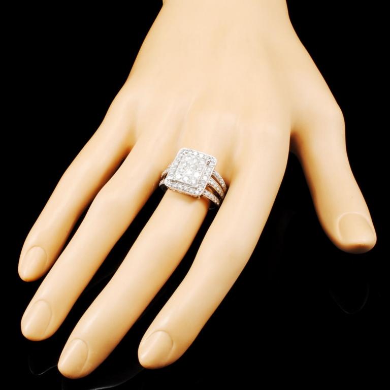 10K Gold 1.25ctw Diamond Ring