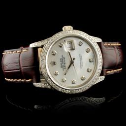 Rolex DateJust 1.50ctw Diamond 36MM Wristwatch