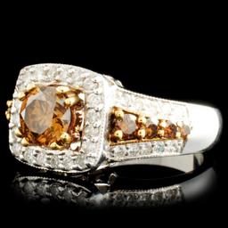 14K Gold 1.56ctw Diamond Ring