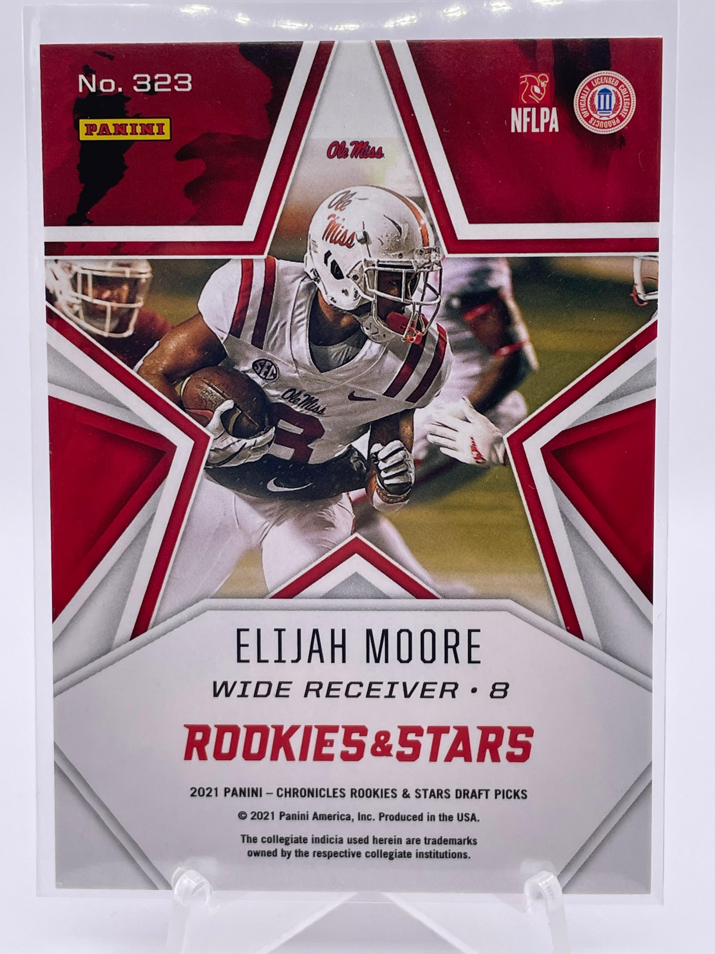Elijah Moore Chronicles Rookie ROOKIES & STARS