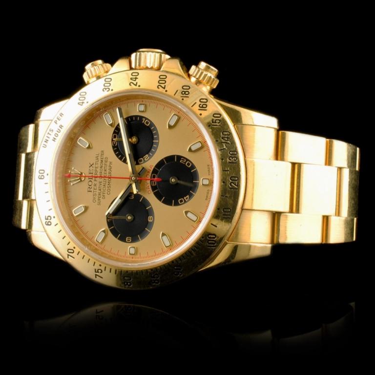 Rolex DAYTONA Paul Newman 18K Gold 40MM Wristwatch