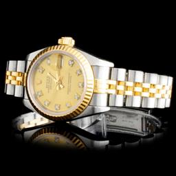 Rolex Two-Tone DateJust Ladies Wristwatch