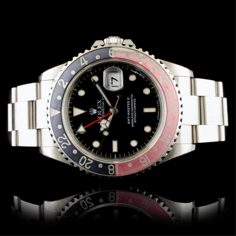 Rolex GMT-Master II â€œPepsiâ€� Stainless Steel Wa