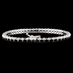 18K Gold 1.42ctw Diamond Bracelet