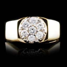 14K Gold 0.28ctw Diamond Ring