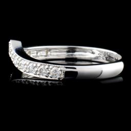 18K White Gold 0.29ct Diamond Ring