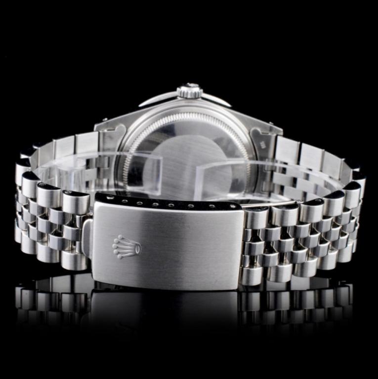 Rolex SS DateJust Diamond 36MM Wristwatch