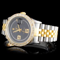 Rolex DateJust Diamond 36mm Wristwatch