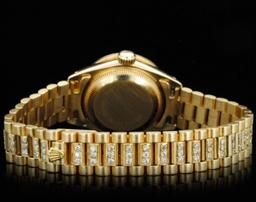 Rolex 18K 3.00ct Diamond Presidential Ladies Watch