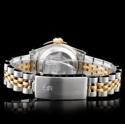 Rolex TT DateJust Diamond Ladies Watch