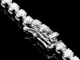 ^18k White Gold 6.50ct Diamond Necklace