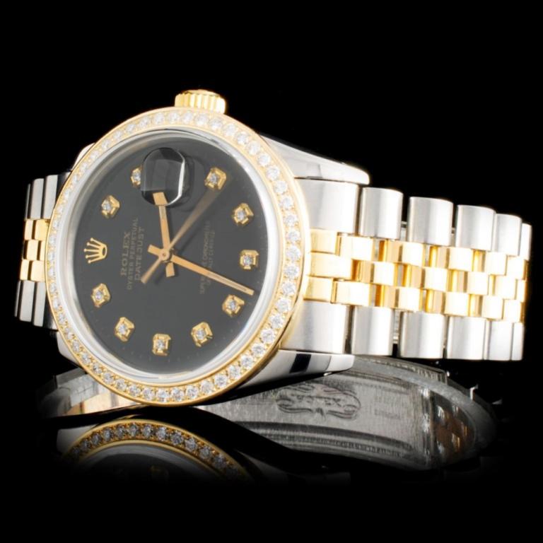 Rolex DateJust 1.50ct Diamond 36mmWristwatch