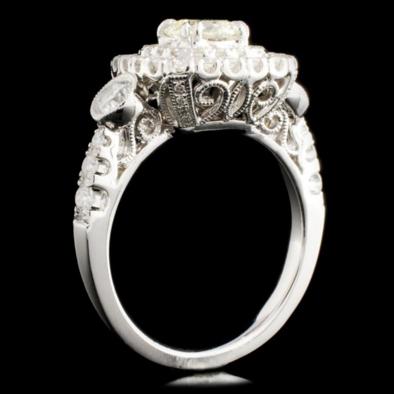 18K Gold 1.60ctw Diamond Ring