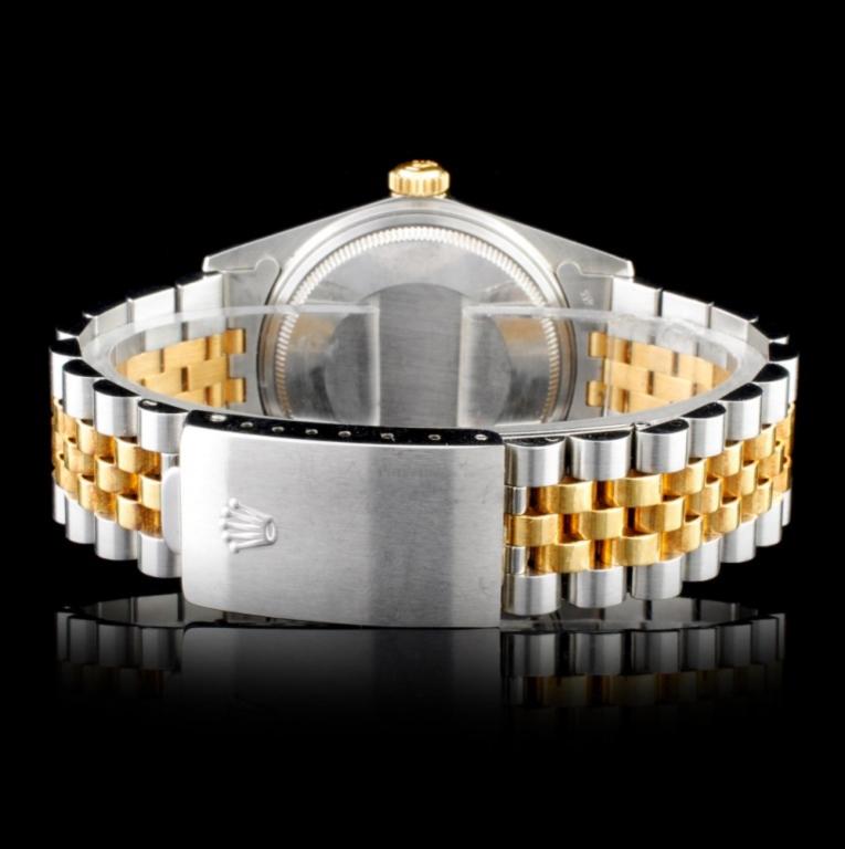 Rolex Two-Tone 36MM DateJust Diamond Wristwatch