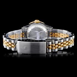 Rolex YG/SS DateJust 1.00ct Diamond Ladies watch
