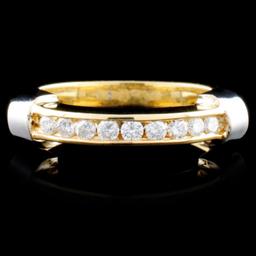 14K TT Gold 0.25ctw Diamond Ring