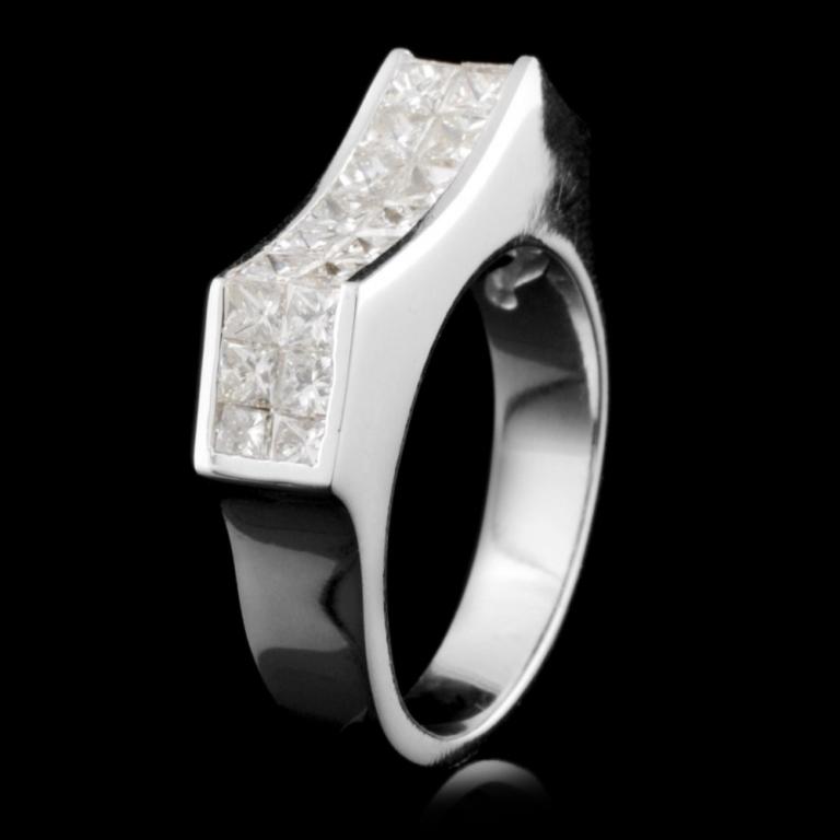 18K Gold 1.92ctw Diamond Ring