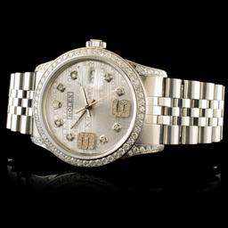 Rolex DateJust 1.50ctw Diamond 36MM Wristwatch