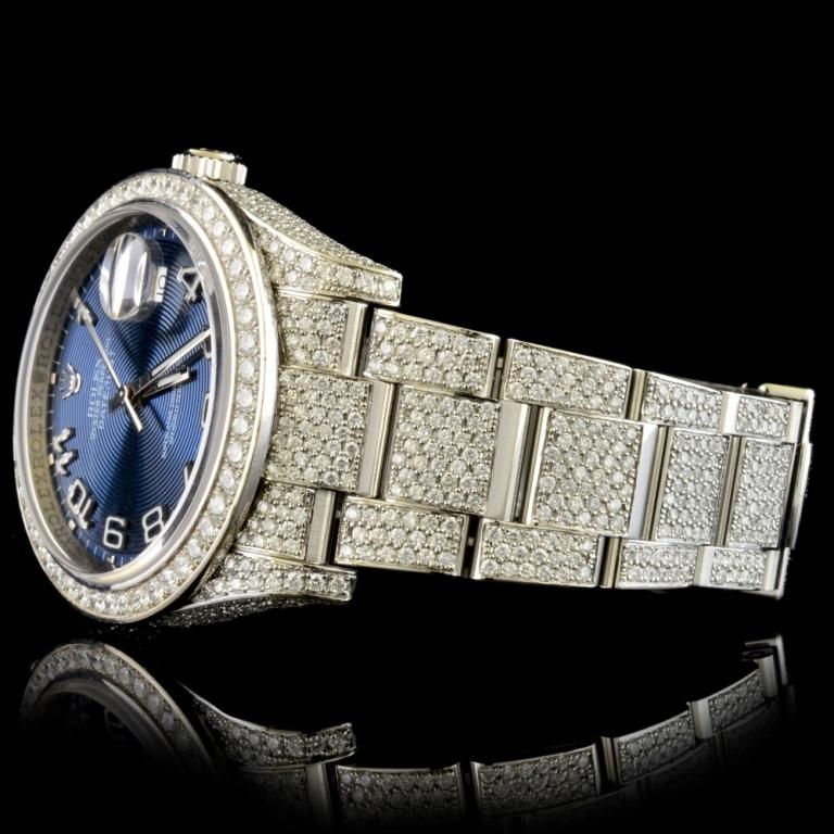 Rolex DateJust 12.95ctw Full Bust Diamond Watch