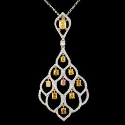 18K Gold 2.16ctw Diamond Pendant