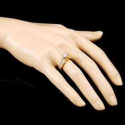 14K Gold 1.33ctw Diamond Ring