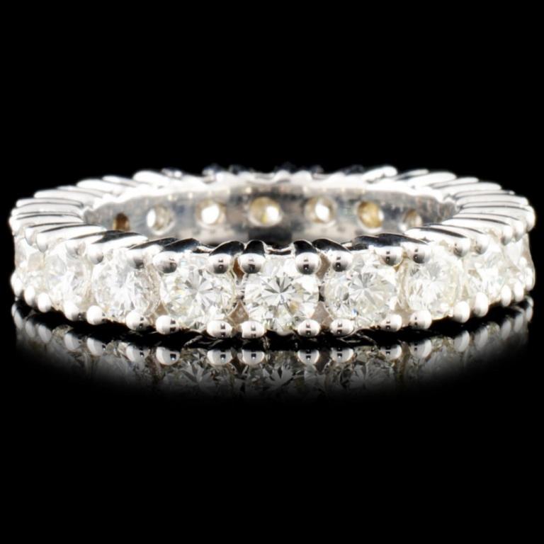 18K Gold 2.50ctw Diamond Eternity Ring