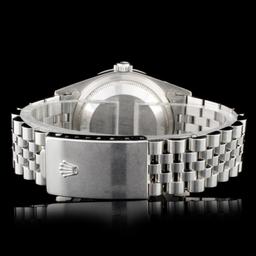 Rolex SS DateJust Diamond 36mm Watch