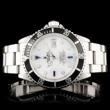 Rolex Submariner SS 40MM Diamond Wristwatch
