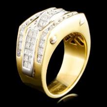 18K Gold 6.30ctw Diamond Ring