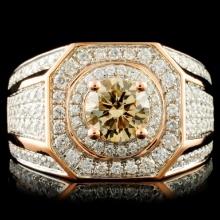 18K Gold 2.14ctw Diamond Ring