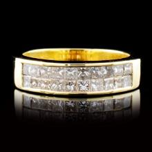 18K Gold 1.20ctw Diamond Ring