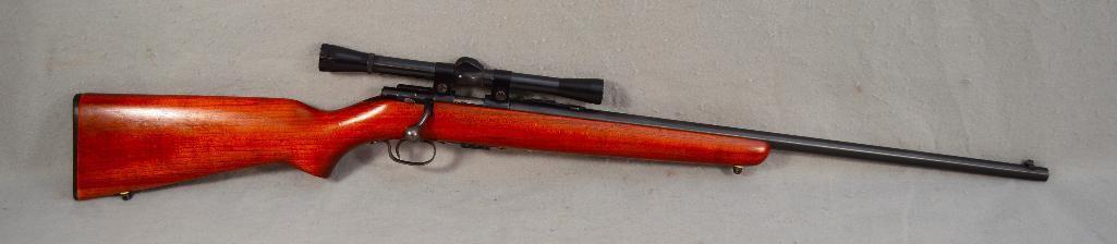 Winchester Model 69a .22 Sl Or Lr Bolt Action Rifle W/ Weaver C4 Scope