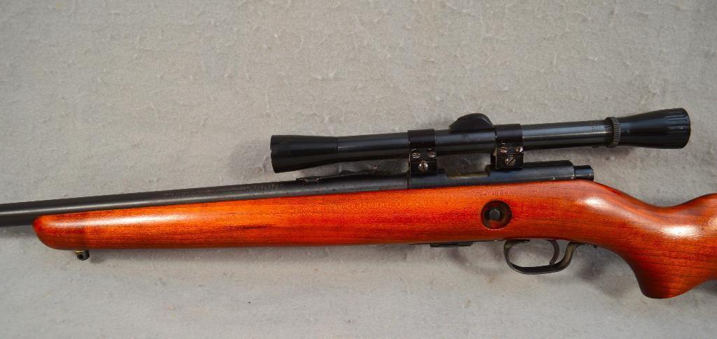 Winchester Model 69a .22 Sl Or Lr Bolt Action Rifle W/ Weaver C4 Scope