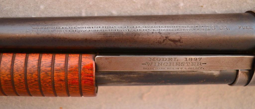 Winchester Model 1897 16-ga Pump Action Shotgun