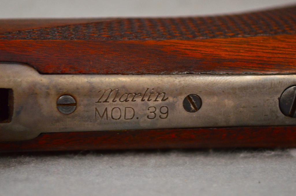 Marlin Model 39 Lever Action .22sl & Lr Rifle