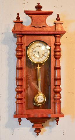 Ornate Franz Hermle 8-Day German Wall Clock