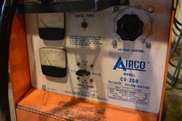 Airco Mig Welder Model Cv250208-230-460 W/ Remote Feeder
