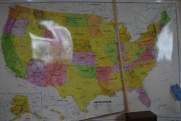 Wall Map Of The Us