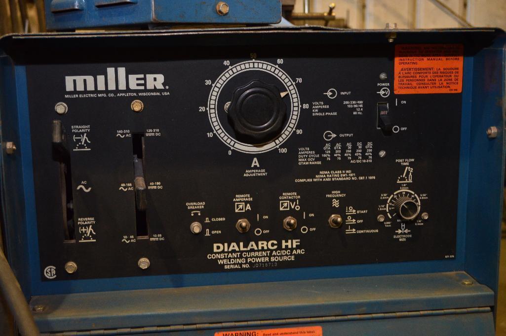 Miller Dialarc Hf Welder