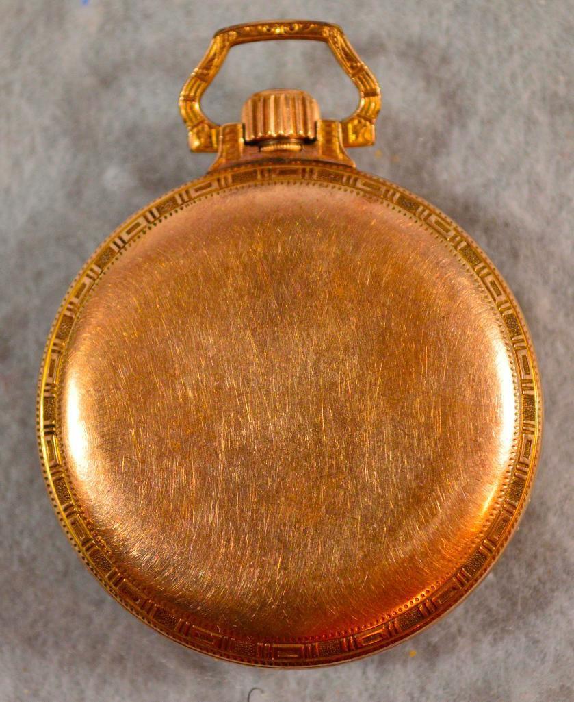 21-jewel Dueber Hampden No. 555 Open Face Gentleman's Pocket Watch