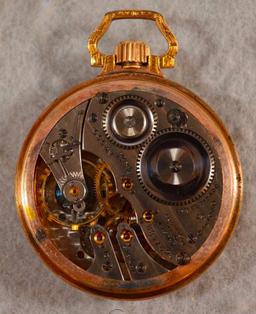 21-jewel Dueber Hampden No. 555 Open Face Gentleman's Pocket Watch