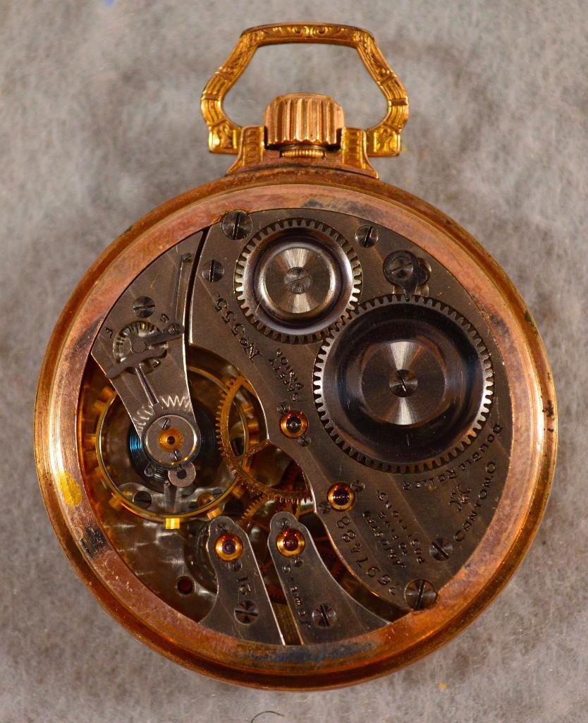 21-jewel Dueber Hampden No. 555 Open Face Gentleman's Pocket Watch
