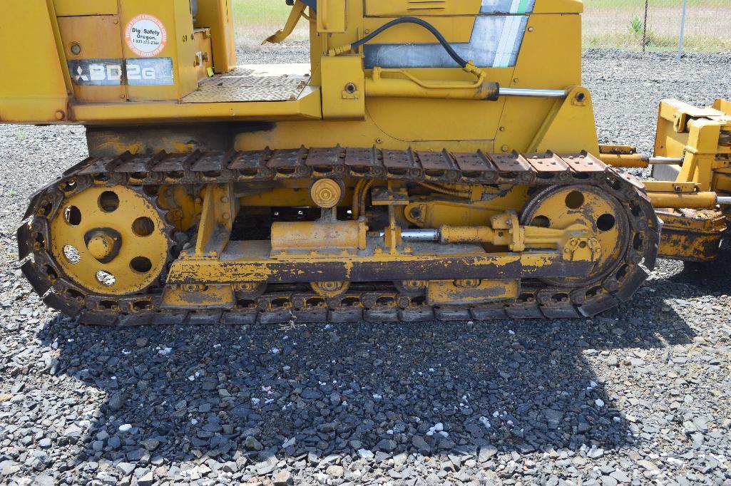 Mitsubishi BD2G Dozer w/ 72" 6-Way Hydraulic Blade