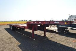 Diamond Plate Beavertail Flatbed Trailer