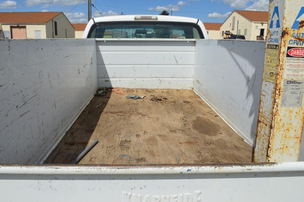 1998 Dodge Ram 2500 w/ 8' Knapheide Utility Box & Econo-Ton II Auto Crane