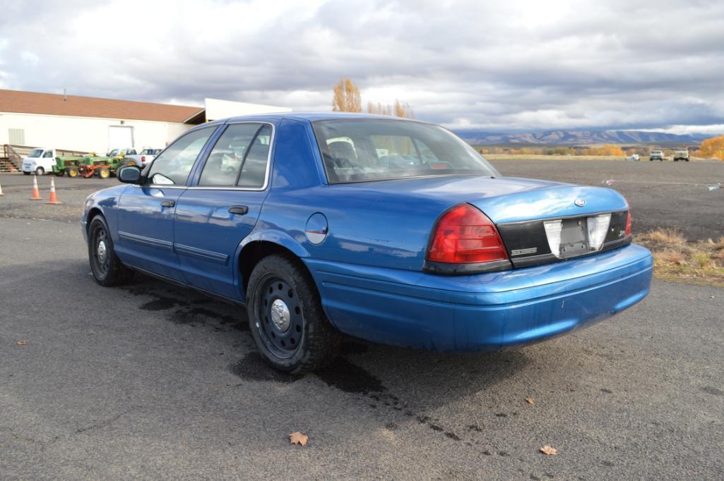 2010 Ford Grand Marquis Crown Vic Police Intercepter