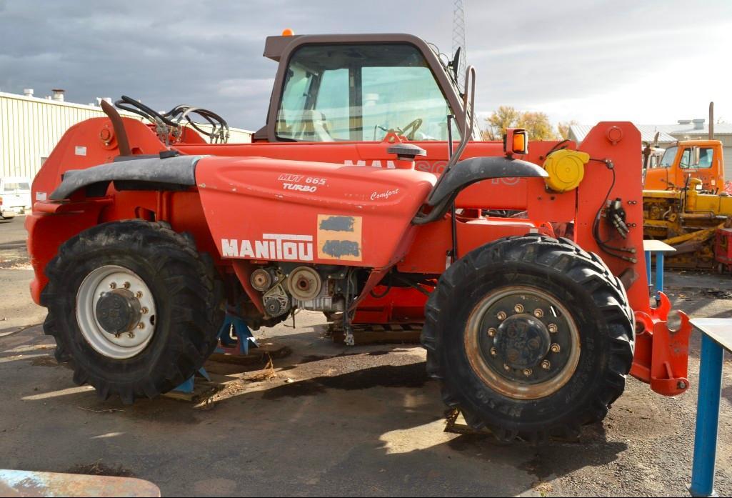 Manitou MVT 665 Turbo All Terrain Tractor Forklift